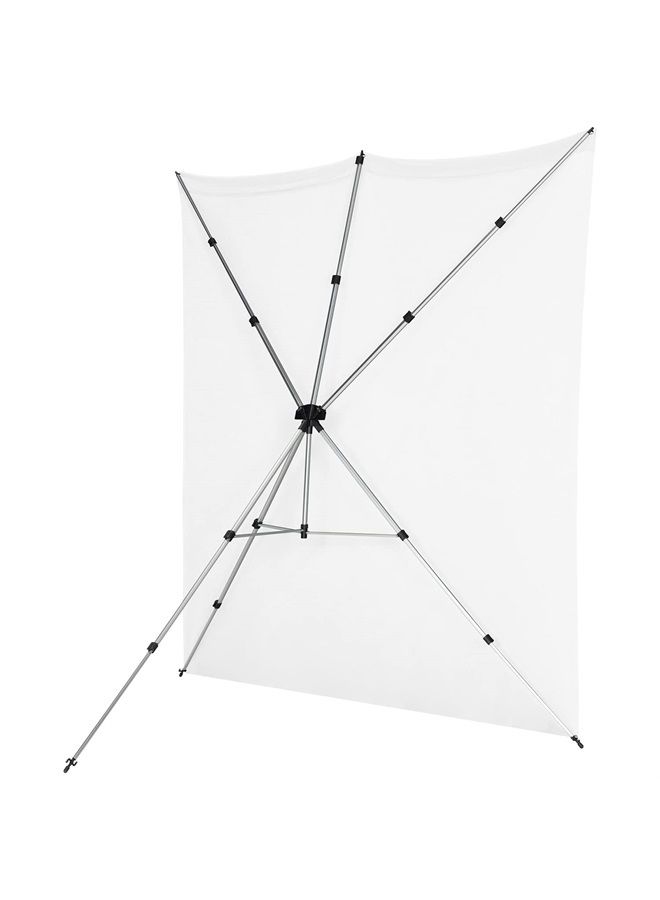 Westcott 8'x8' High-Key White X-Drop Pro Wrinkle-Resistant Backdrop Kit - for Headshots, Portraits, Video Interviews, and Photo Booths - Image 3