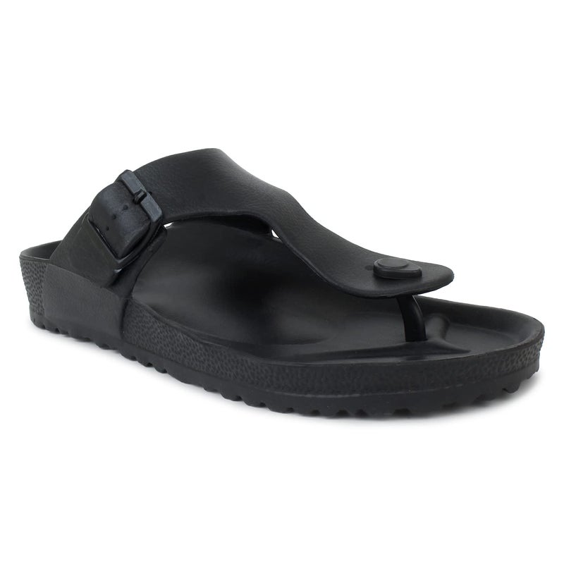Hygear Men's Orbital Black Slippers_7 UK (HG-GE-1001) - Image 2