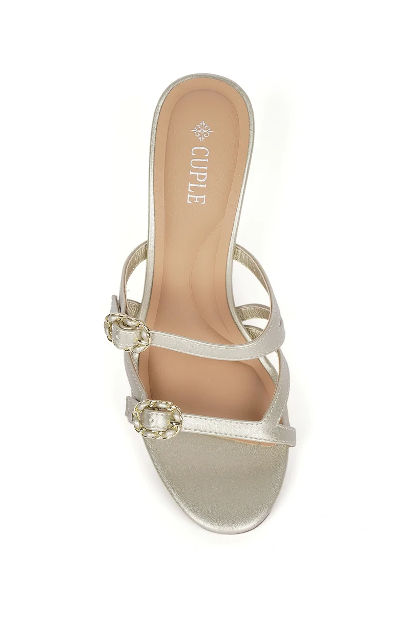 Cuple Ladies Lifestyle Heeled Sandals