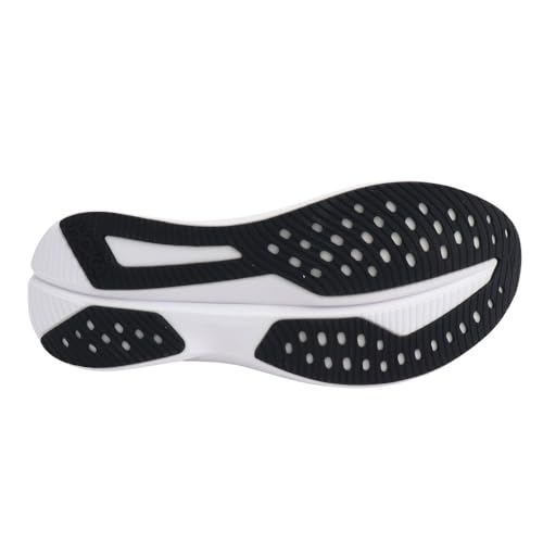 Hoka هوكا للرجال ماخ 6 أسود/أبيض 9 متوسط - Image 3