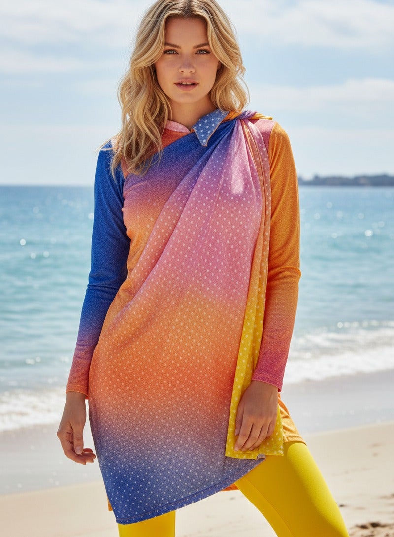 مايوه حريمي4قطع بتصميم رائع - انطلاقة لا مثيل لها على الشاطئ - Image 1