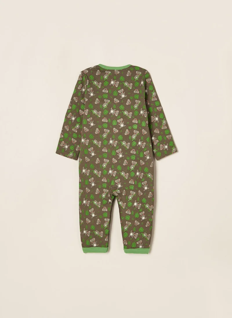 زيبي 3 Sleepsuits for Baby Boys 'Koala', Multicoloured