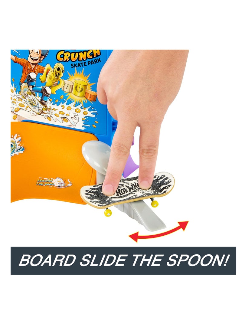 هوت ويلز مجموعة لوح التزلج Skate Tony Hawk Cereal Skate Bowl مع لوح تزلج حصري واحد وزوج من أحذية التزلج - Image 4