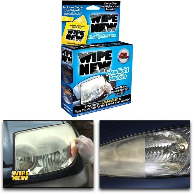 Wipe New HDL6PCMTRRT Headlight Restore Kit - Image 1