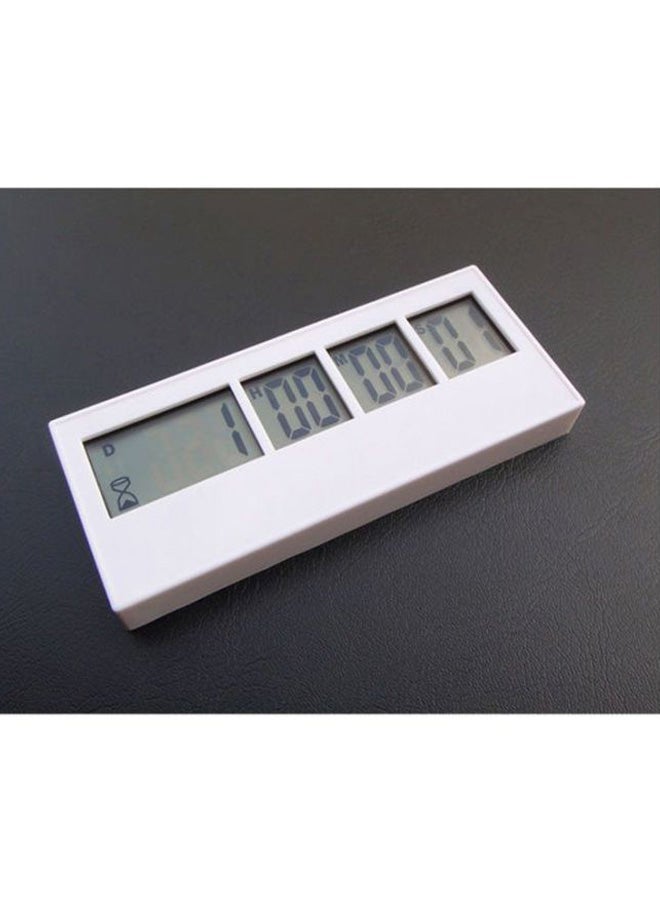 NIBEMINENT Countdown Timer White 11.1x4.7x1.27cm - Image 4