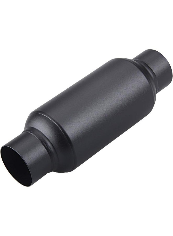 LCGP LCGP 2.5'' Inlet & 2.5" Outlet, Universal Resonator, 11.5'' Overall Length Stainless Steel Muffler/Weld On - Image 1