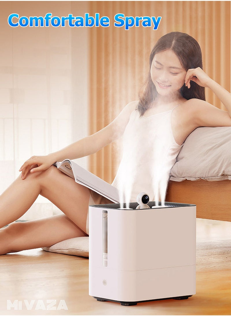 Mi VAZA - 9.8L Quadruple Spray Air Humidifier - Large Capacity Essential Oil Diffuser - Moisturizing Machine - Fragrance Diffuser - Remote Control - Image 1