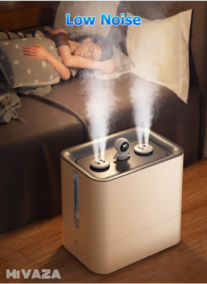 Mi VAZA - 9.8L Quadruple Spray Air Humidifier - Large Capacity Essential Oil Diffuser - Moisturizing Machine - Fragrance Diffuser - Remote Control - Image 1