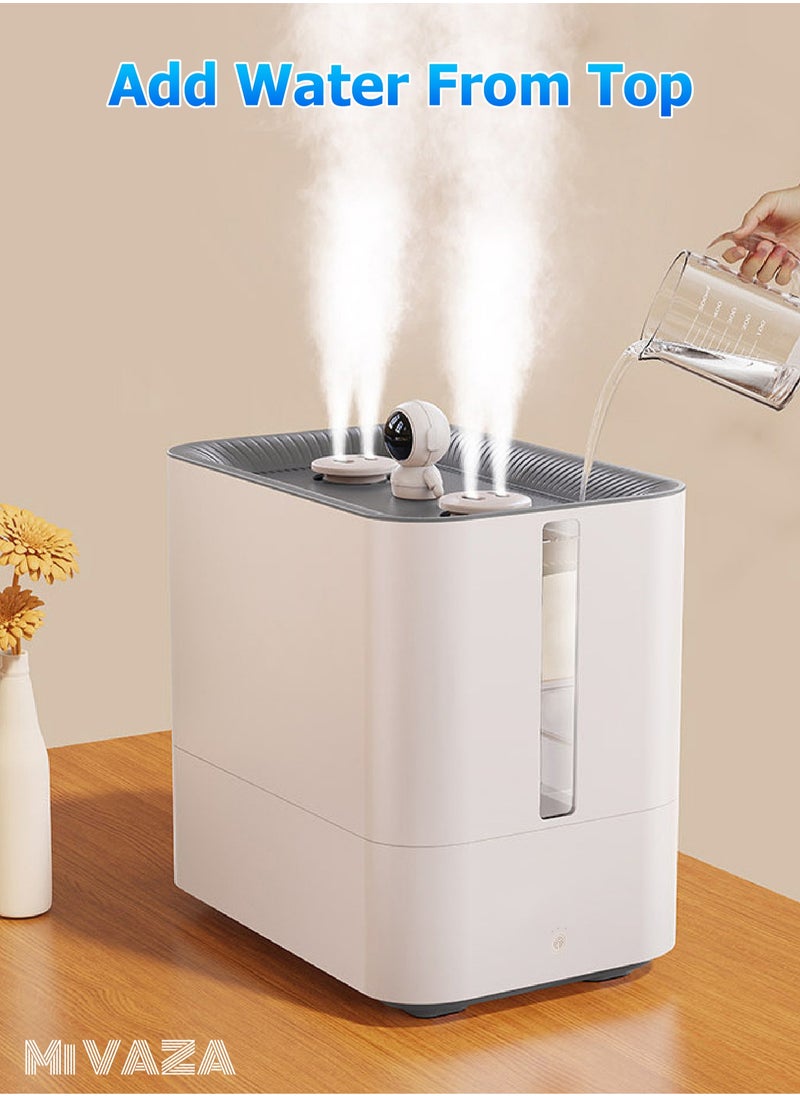 Mi VAZA - 9.8L Quadruple Spray Air Humidifier - Large Capacity Essential Oil Diffuser - Moisturizing Machine - Fragrance Diffuser - Remote Control - Image 1