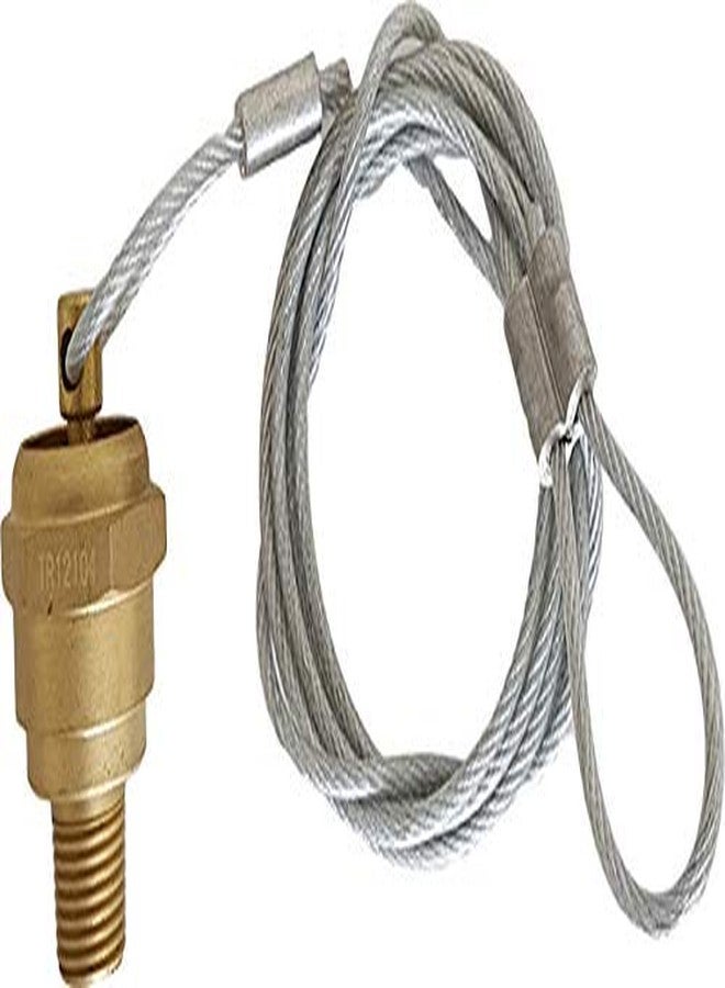 TORQUE Air Tank Drain Valve Plug Fitting 1/4" NPT with 48" Cable Valve, Air Compressor Drain Valve Cable, Semi Truck Trailer (Replaces Haldex 12105, OEM N3613AD) (5 Pack) (5 x TR12104) - Image 2