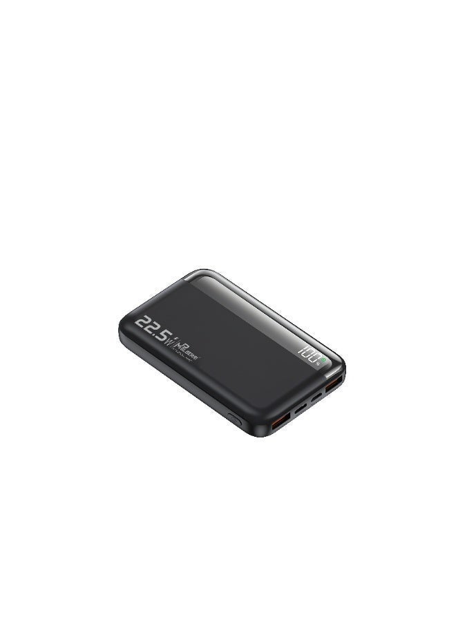 mpBLBERRI MP BLBERRI 10000mAh 22.5W PD Fast Charging Power Bank – Dual USB & Type-C Portable Charger with LED Display – BLB-P721 - Image 1
