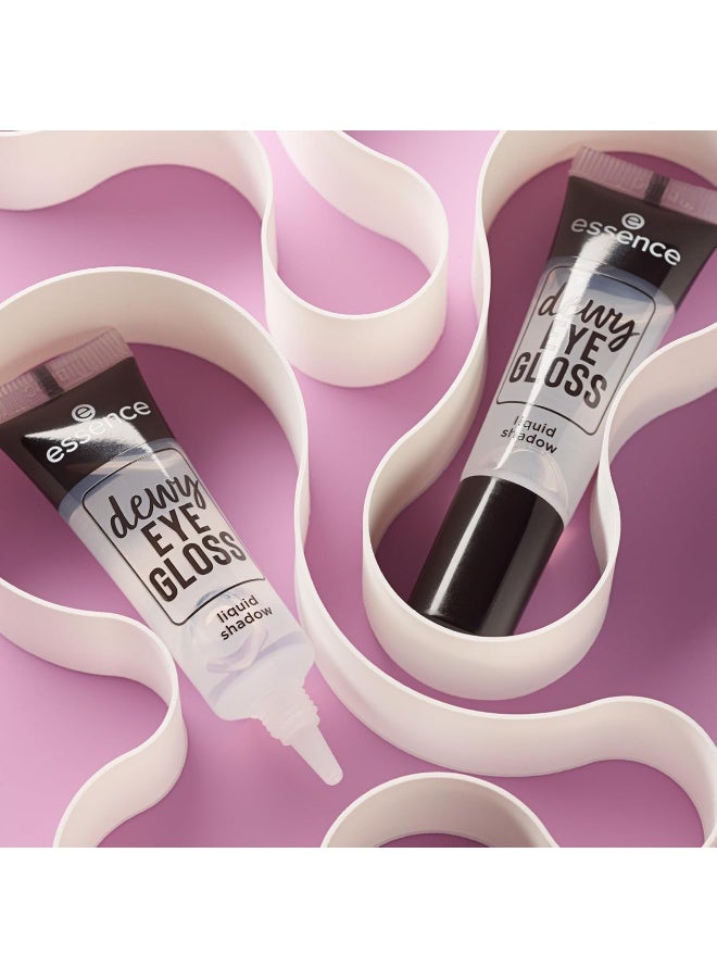 Essence Dewy Eye Gloss Liquid Shadow Crystal Clear 01 - Image 5