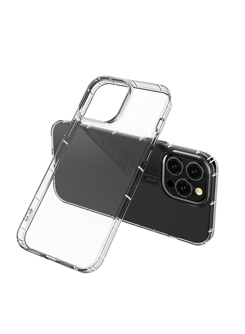 غطاء حماية واقٍ مصنوع من البولي يوريثان الحراري لهاتف آيفون 15 برو ماكس شفاف - Image 3