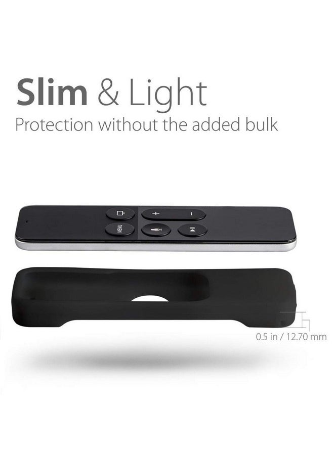 HJYuan - Case Compatible With Apple Tv 4K 4Th 5Th Generation, Hjyuan Shock Proof Silicone Remote Cover Case Compatible With Apple Tv 4Th 5Th Gen Siri Remote Controller - Blue - Image 1