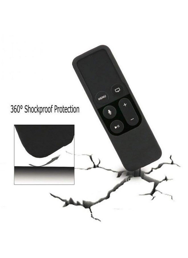 HJYuan - Case Compatible With Apple Tv 4K 4Th 5Th Generation, Hjyuan Shock Proof Silicone Remote Cover Case Compatible With Apple Tv 4Th 5Th Gen Siri Remote Controller - Blue - Image 1