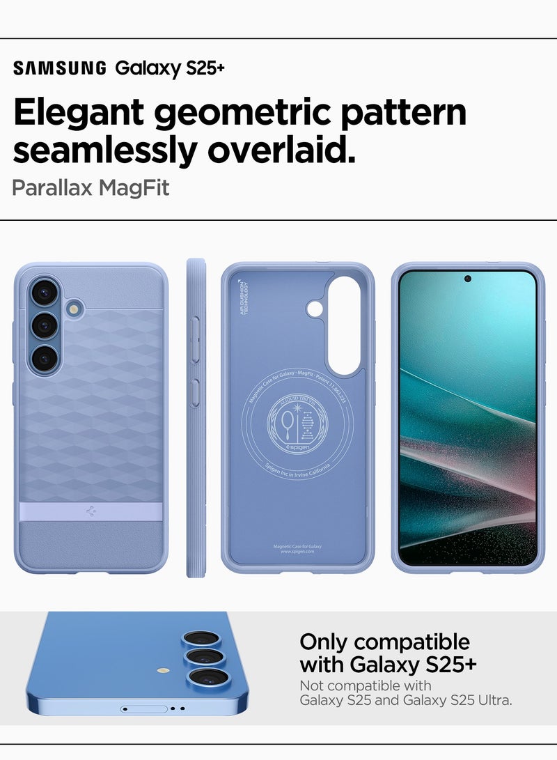 Spigen Parallax MagFit for Samsung Galaxy S25 PLUS MagSafe Case Cover Mil Grade - Purple-ish - Image 2