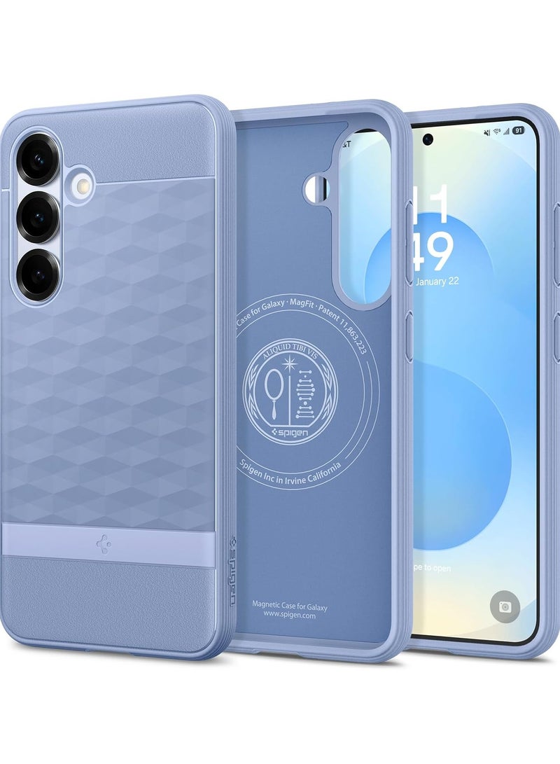 Spigen Parallax MagFit for Samsung Galaxy S25 PLUS MagSafe Case Cover Mil Grade - Purple-ish - Image 1