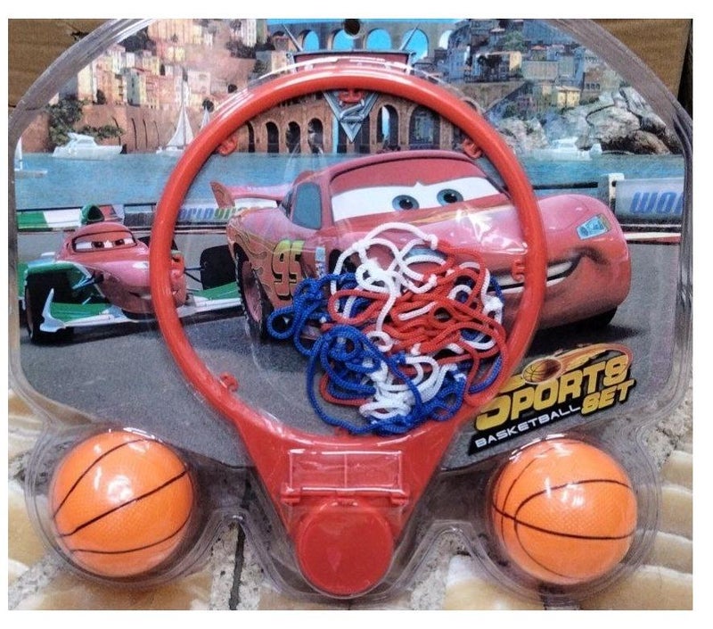 لعبة الباسكت التي تثبت علي الحائط ومعها كورتين لللعب - Image 1