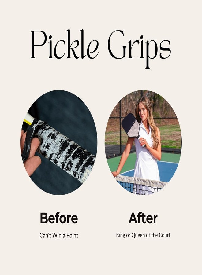 Tip Grips Pickle Grips Pickleball Paddle Grip Tape by YALLA - Overgrip Grip Wrap for Pickleball Racket - Moisture Wicking Paddle Grip Wrap (2 Pack) (Pink) - Image 4