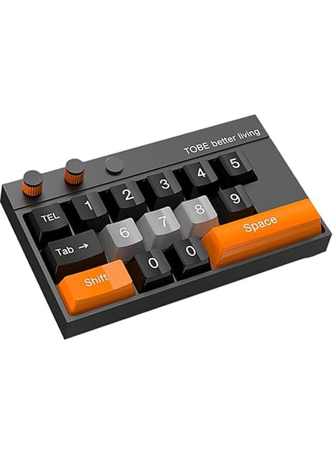 general Car Temporary Parking License Plate Keyboard Man Car Number Plate Creative Rotation Hidden Temporary Parking Sign - Image 1