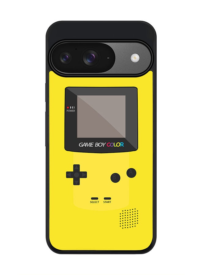 Stylizedd For Google Pixel 9 Case,Slim fit Camera Protection, Shockproof Thin Phone cover - Gameboy Color - Yellow - Image 1