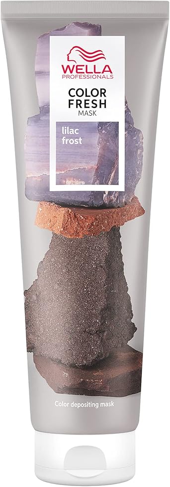 Wella Professionals Wella Professional Color Fresh Mask Temporary Color Refresh Treatment SemiPermanent Hair Dye Wash Out Colour 150ml Lilac Frost - Image 1