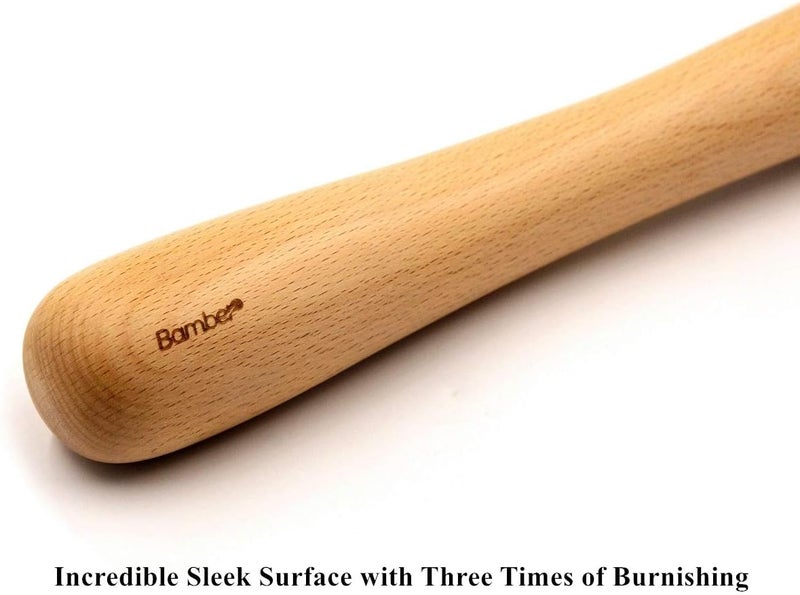 Bamber Extra Long Wood Cocktail Mojito Muddler Wooden Muddler Bar Tool, 12 x 1.6 Inches - Image 4