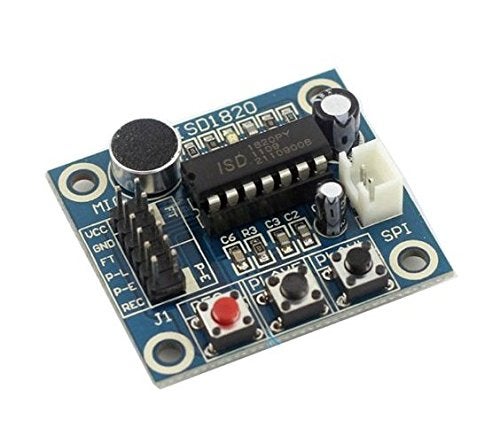 Robodo ISD1820 Sound/Voice Board Recording Recorder Playback Module On-Board Microphone - Image 1
