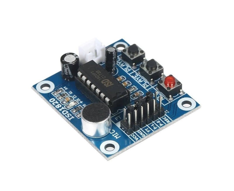 Robodo ISD1820 Sound/Voice Board Recording Recorder Playback Module On-Board Microphone - Image 4