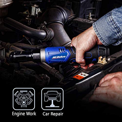 ACDelco Tools ACDelco ARW1209-K14 G12 Series 12V Li-ion Cordless 3/8” Rachet Wrench & Impact Wrench Combo Tool Kit - Image 5