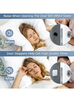rocooart 6-Piece Door Stoppers Wall Protector, Silicone Door Knob Guard Wall Shield, Self Adhesive Silicone Bumper Pad for Wall for Preventing Damage to Cabinet, Handle, Bed  - Image 5