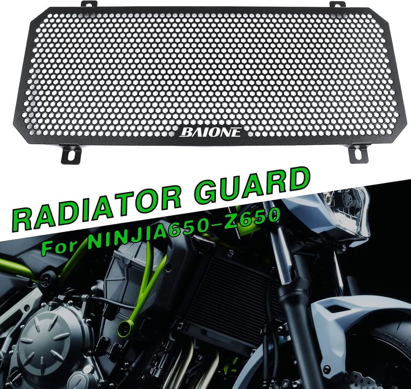BAIONE Radiator Grill Cover for Kawasaki Z650 - Image 2
