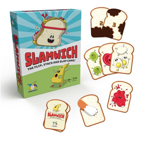Gamewright  Slamwich  A Fast Flipping Card Game for Kids  Ages 6 and Up  Great for Family Game Night - Image 5