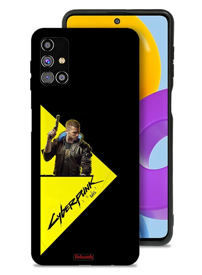 Tolwak Samsung Galaxy M31s Protective Case Cover Cyberpunk 2077  - Image 1