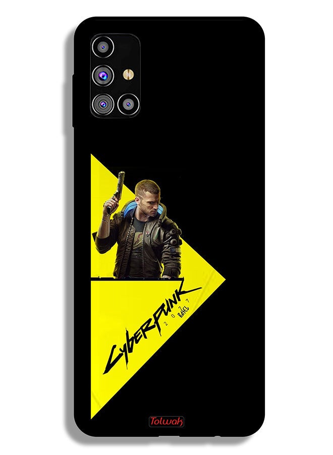 Tolwak Samsung Galaxy M31s Protective Case Cover Cyberpunk 2077  - Image 2