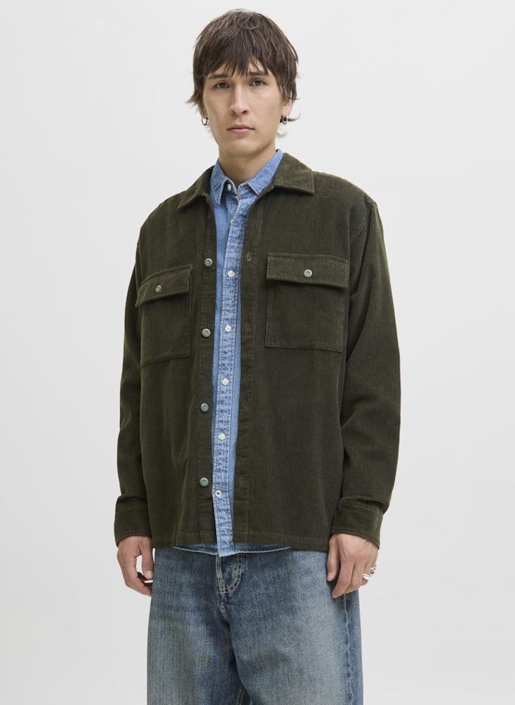 JACK & JONES Jjeperfect Long Sleeve Button Down Shirt - Image 5