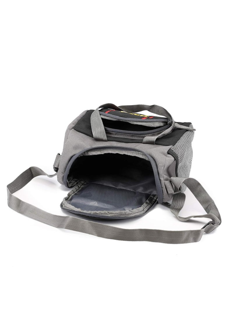 ALLKING Bayo Polyester Waterproof Lunch Tiffin Bag for School Office & Picnic 5 L (Black) - Image 3