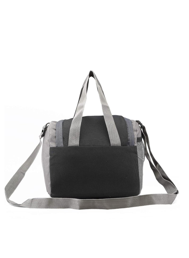 ALLKING Bayo Polyester Waterproof Lunch Tiffin Bag for School Office & Picnic 5 L (Black) - Image 5