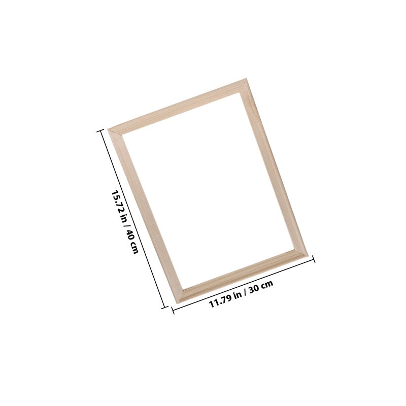 📦 إطارات خشبية لصور الزيتية بيج مقاس 30 1 5 سم مجموعة - Image 2