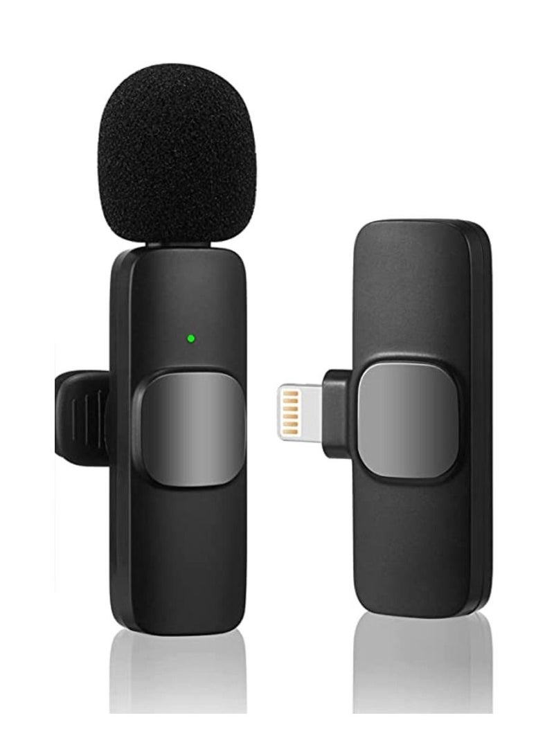 Yuwell Professional Wireless Lavalier Microphone for iPhone iPad, Wireless Microphone Crystal Clear Recording For Live Streaming, YouTube, And TikTok K9  - Image 1