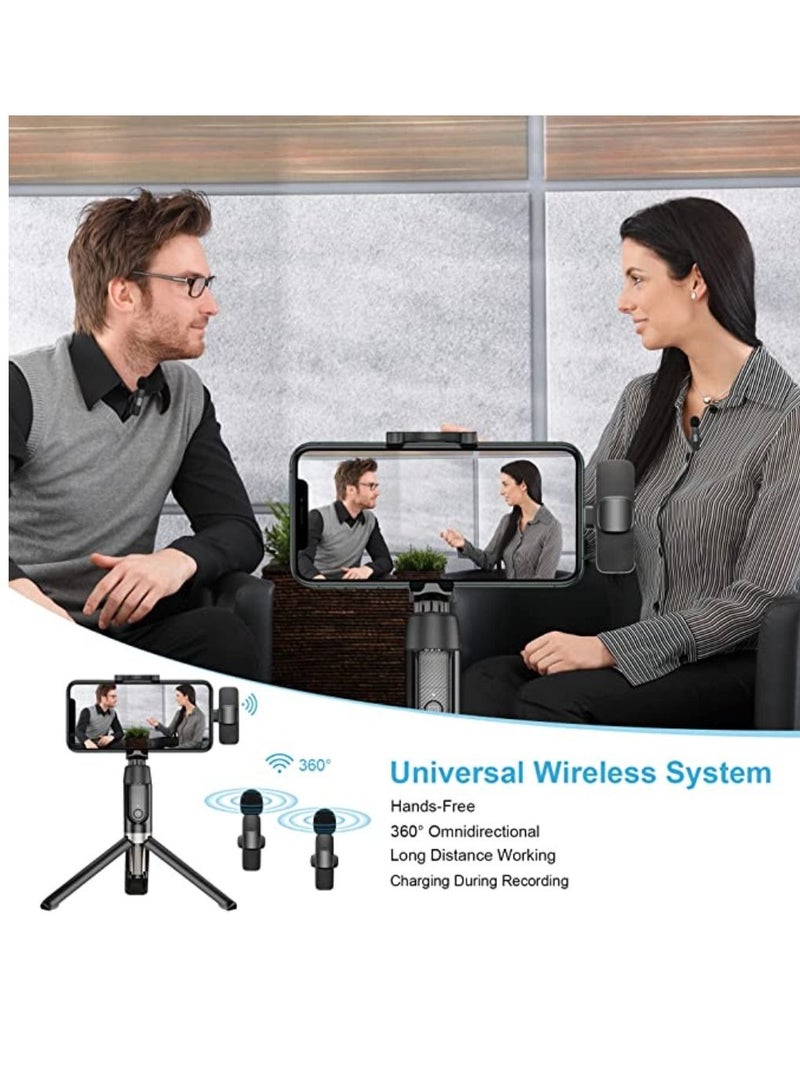 Yuwell Professional Wireless Lavalier Microphone for iPhone iPad, Wireless Microphone Crystal Clear Recording For Live Streaming, YouTube, And TikTok K9  - Image 4