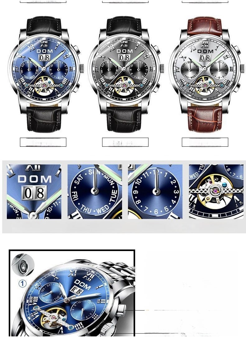 DOM - Men's Multifunctional Watch - Image 1