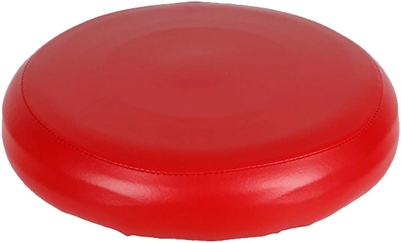 كلاراكو غطاء بديل سهل الارتداء لمقعد البار، أغطية مقاومة للماء، يناسب مقعد دائري بقطر 1114 بوصة، مصنوع من جلد البولي يوريثان، مجموعة من قطعتين باللون الأحمر - Image 5