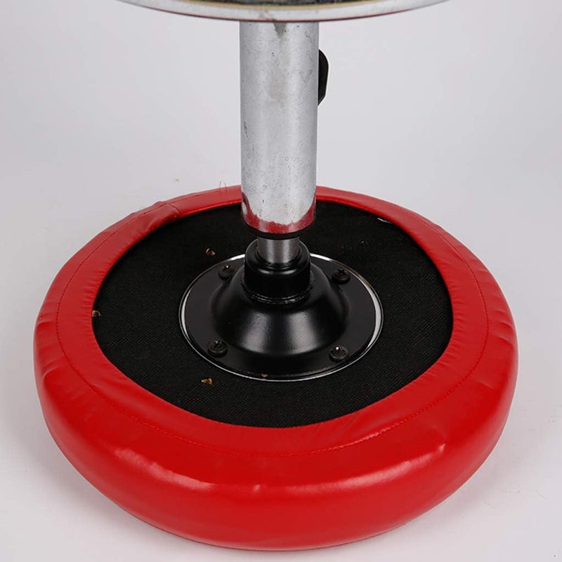 كلاراكو غطاء بديل سهل الارتداء لمقعد البار، أغطية مقاومة للماء، يناسب مقعد دائري بقطر 1114 بوصة، مصنوع من جلد البولي يوريثان، مجموعة من قطعتين باللون الأحمر - Image 1