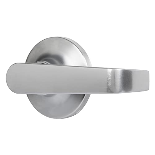 BRINKS Commercial - Light Duty Keyed Door Entry Storeroom Lever, Satin Chrome Finish - Meets ANSI Grade 2 Standards and is ADA Compliant - Image 2