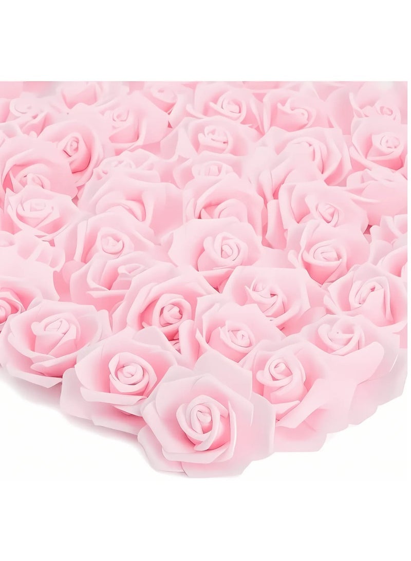 High Quality Luxury Artificial Fake Flowers for Decoration Real Looking Rose Romantic Decoration Events Decoration Birthday Wedding Bridal Shower Party Home Table Decor (Pink, Large 30 Pieces) - Image 1
