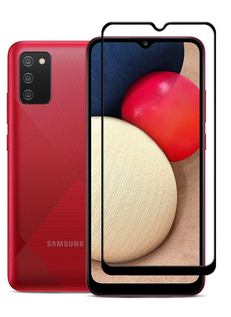 ACLIX Antistatic ESD Dustproof Premium Quality High Definition Tempered Glass Screen Protector Designed For Samsung Galaxy A02s - Image 1