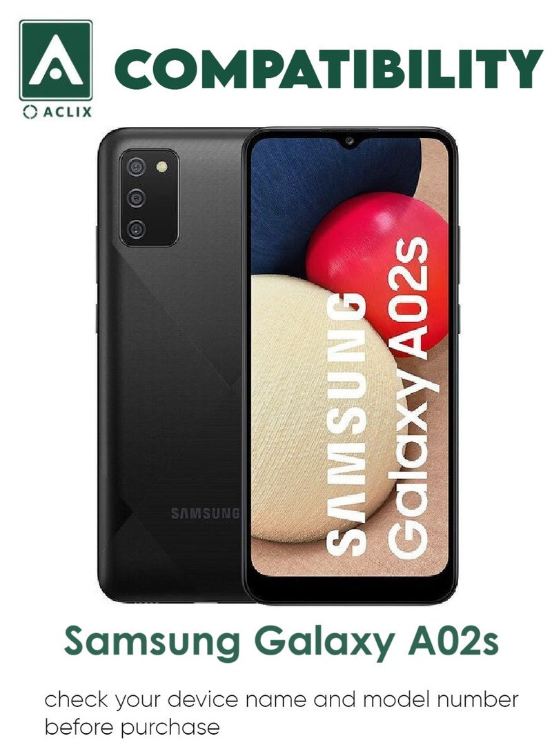 ACLIX Antistatic ESD Dustproof Premium Quality High Definition Tempered Glass Screen Protector Designed For Samsung Galaxy A02s - Image 3