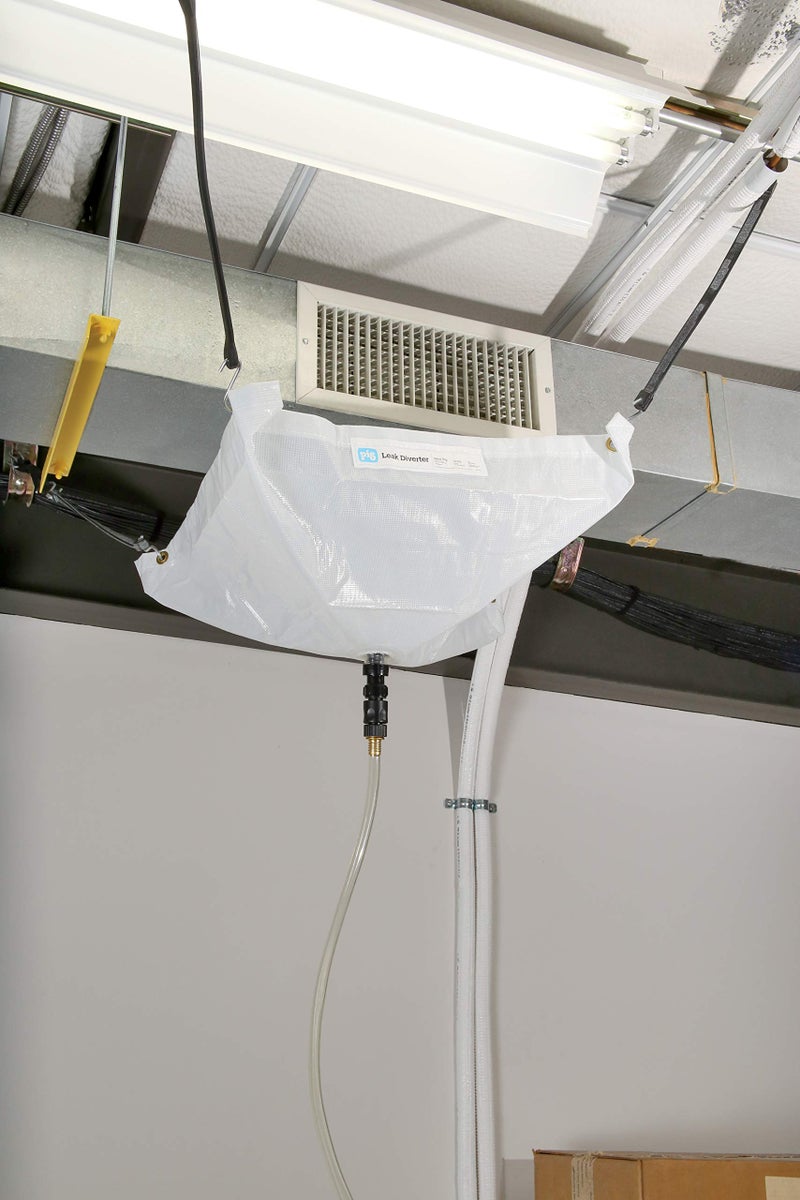 PIG Roof Leak Diverter Tarp - 2.5' x 2.5' - Clear - TLS552-CL - Image 3