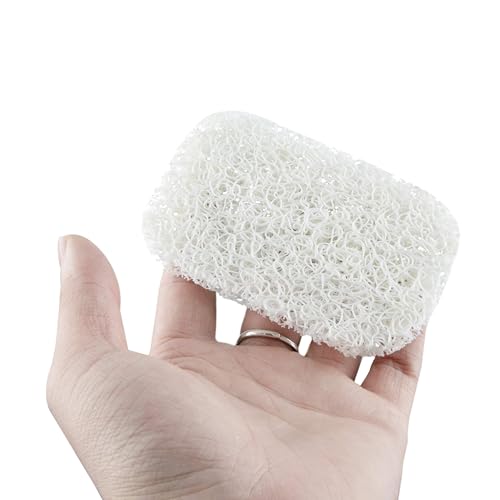 Snowkingdom 4 Pack White Soap Saver Holder for Bar Soap Shower Bathroom Dish Self Draining Lift Pad Porous Construction air circulate 2.9" x 4.5" PVC Non-BPA Non-Slip Durable - Image 2